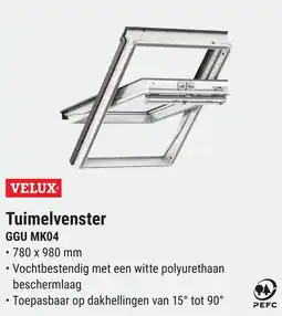 Pontmeyer Velux Tuimelvenster GGU MK04 aanbieding