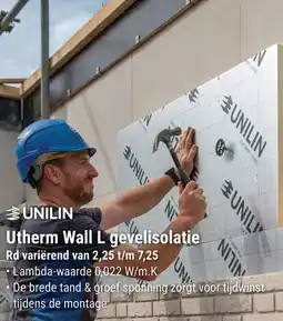Pontmeyer Unilin Utherm Wall L gevelisolatie aanbieding