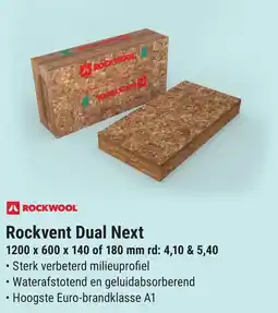 Pontmeyer Rockwool Rockvent Dual Next aanbieding