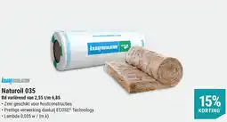 Pontmeyer Knaufinsulation Naturoll 035 aanbieding
