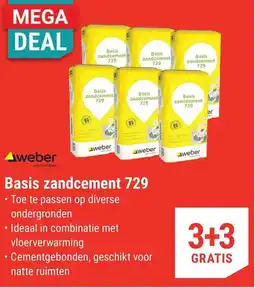 Pontmeyer Weber Basis zandcement 729 aanbieding