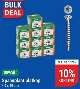 Pontmeyer Spaanplaat platkop aanbieding