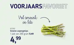 Van Hoeckel Groene aspergetips aanbieding