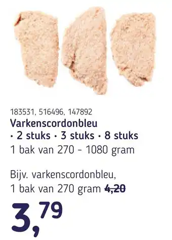 Van Hoeckel Varkenscordonbleu aanbieding