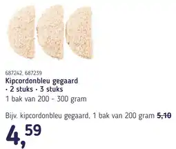 Van Hoeckel Kipcordonbleu gegaard aanbieding