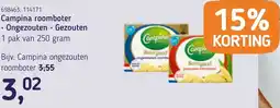 Van Hoeckel Campina roomboter aanbieding
