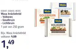 Van Hoeckel Wasa knäckebröd aanbieding