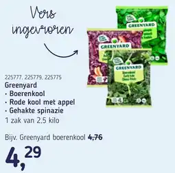 Van Hoeckel Greenyard aanbieding