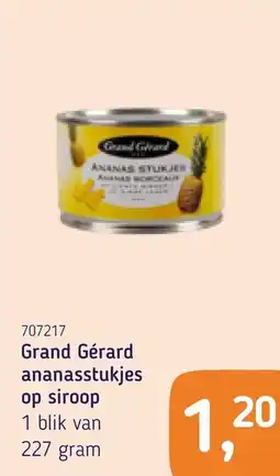 Van Hoeckel Grand Gérard ananasstukjes op siroop aanbieding