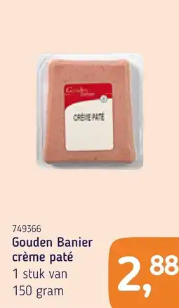 Van Hoeckel Gouden Banier crème paté aanbieding