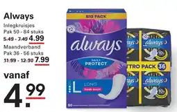 Sligro Always aanbieding