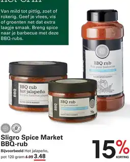 Sligro Sligro Spice Market BBQ-rub aanbieding