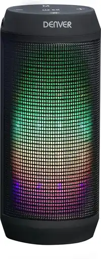 Bol.com Denver Bluetooth Speaker Draadloos - 60W - Lichteffecten - Muziek Box - FM Radio - AUX - BTL62 aanbieding