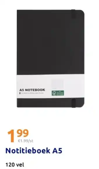 Action Notitieboek A5 aanbieding