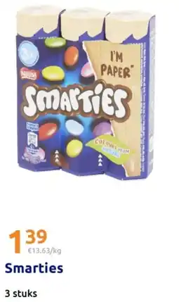 Action Smarties aanbieding