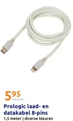 Action Prologic laad en datakabel 8-pins aanbieding