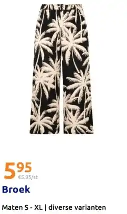 Action Broek aanbieding