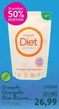 Holland & Barrett Orangefit Diet Blauwe Bessen – 325g aanbieding