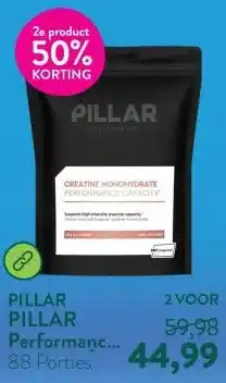 Holland & Barrett PILLAR Performance Creapure® Creatine Monohydraat Poeder aanbieding