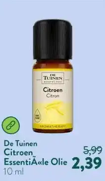Holland & Barrett Citroen EssentiÃle Olie aanbieding