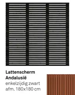 Karwei Lattenscherm Andalusië aanbieding