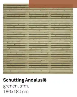 Karwei Schutting Andalusië Grenen aanbieding