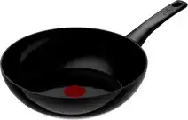 Bol.com Tefal Renew Black ON - Keramische Wokpan - Ø28 cm - PFAS-vrij - Geschikt voor Inductie aanbieding