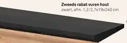 Karwei Zweeds rabat vuren hout aanbieding