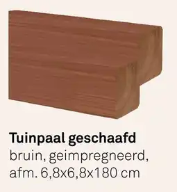 Karwei Tuinpaal Geschaafd aanbieding