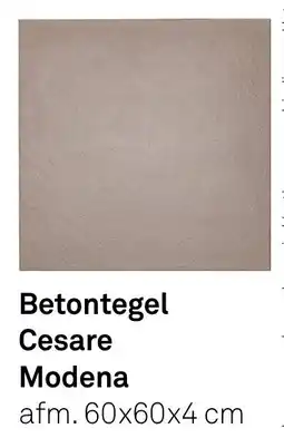 Karwei Betontegel Cesare Modena aanbieding