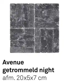 Karwei Avenue getrommeld night aanbieding