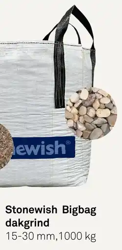 Karwei Stonewish Bigbag Dakgrind aanbieding
