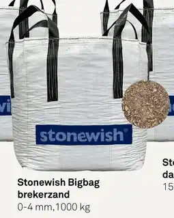 Karwei Stonewish Bigbag brekerzand aanbieding