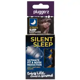 Holland & Barrett 2e product 50% korting | Pluggerz Silent Sleep Oordopjes - 1 paar aanbieding