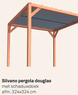 Karwei Silvano Pergola Douglas aanbieding