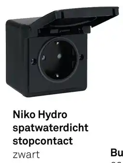 Karwei Niko Hydro Spatwaterdicht Stopcontact aanbieding