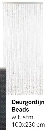 Karwei Deurgordijn Beads aanbieding