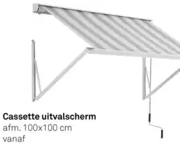 Karwei Cassette uitvalscherm aanbieding