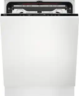 Bol.com AEG FSE75768P EcoLine 7000 serie GlassCare - Inbouwvaatwasser - Volledig ingebouwd - 14 couverts aanbieding