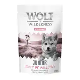 Zooplus 180g Wild Bites Junior Wolf of Wilderness Hondensnacks aanbieding
