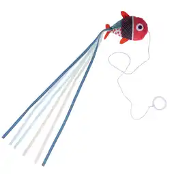 Zooplus TIAKI kattenhengel vis met vinger ring aanbieding