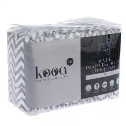 Zooplus 15stuks kooa Luiers voor Reuen met Houtskool M Hond aanbieding