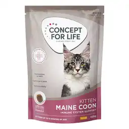 Zooplus Concept for Life Maine Coon Kitten - Verbeterd recept! - Nieuw Receptuur: 400 g aanbieding