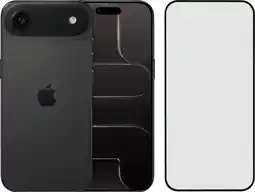 Coolblue Apple iPhone Air 256GB Zwart + BlueBuilt Screenprotector Glas aanbieding
