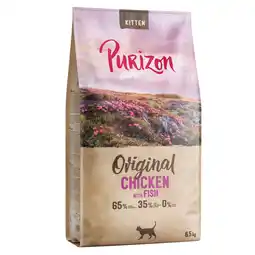 Zooplus Purizon Kitten Kip & Vis - graanvrij - Nieuw Receptuur: 6,5 kg aanbieding
