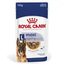 Zooplus 10x140g Maxi Ageing 8+ Royal Canin Hondenvoer aanbieding