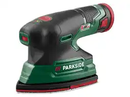 Lidl PARKSIDE Accu-schuurmachine 12 V met accu en lader aanbieding