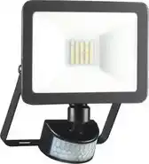 Bol.com ELRO LF60 Design LED Buitenlamp met Bewegingssensor - 10W – 800LM – IP54 Waterdicht - Zwart aanbieding
