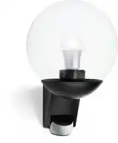 Bol.com Steinel Buitenlamp met Bewegingssensor L858S - E27-fitting - max. 60W - zwart aanbieding