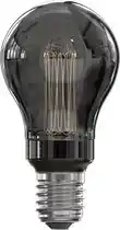 Bol.com Calex Crown Series LED Lamp - E27 - A60 Lichtbron Titanium - 2.3W - Dimbaar aanbieding